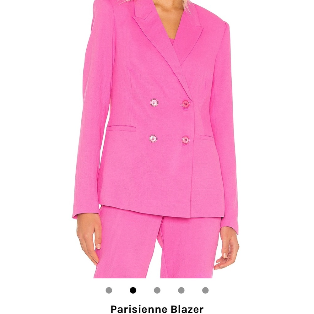 Bardot Parisienne Blazer - Pink Pop - US Small